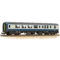 Graham Farish N BR Mk2A BSO Brake Second Open BR Blue & Grey - Weathered