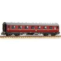 Graham Farish N LMS Stanier Third Vestibule LMS Crimson Lake