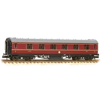 Graham Farish N LMS Stanier First Corridor LMS Crimson Lake