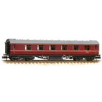 Graham Farish N LMS Stanier First Corridor BR Maroon