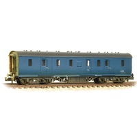 Graham Farish N LMS Stanier 50ft Full Brake BR Blue - Weathered