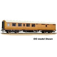 Graham Farish N LNER Thompson Brake Third Corridor LNER Teak Effect