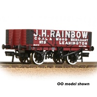Graham Farish N 5 Plank Wagon Wooden Floor 'J. H. Rainbow' Red