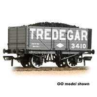 Graham Farish N 7 Plank Wagon End Door 'Tredegar' Grey - Includes Wagon Load