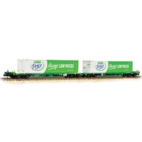 Graham Farish N FIA Intermodal Bogie Wagons With 'ASDA' 45ft Containers - Includes Wagon Load