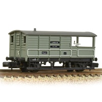 Graham Farish N GWR 20T 'Toad' Brake Van BR Grey (Early)
