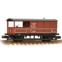 Graham Farish N GWR 20T 'Toad' Brake Van BR Bauxite (Early)