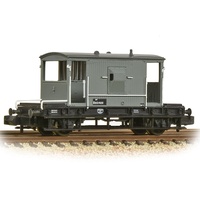 Graham Farish N BR 20T Brake Van BR Grey (Early)