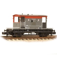 Graham Farish N BR 20T Brake Van BR Railfreight Red & Grey
