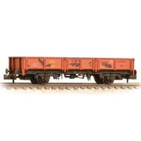 Graham Farish N BR ZDA 'Bass' Open Wagon BR Railfreight Red - Weathered