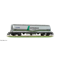 Graham Farish N 100 Ton JPA Cement Wagon Metallic Silver BAC-377675