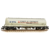 Graham Farish N JPA Bogie Cement Tank Wagon VTG 'Castle Cement' Grey