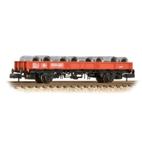 Graham Farish N BR SPA Open Wagon BR Railfreight Red - Includes Wagon Load