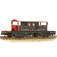Graham Farish N SR 25T 'Queen Mary' Brake Van SR Brown