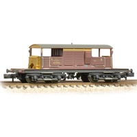 Graham Farish N SR 25T 'Queen Mary' Brake Van EWS - Weathered