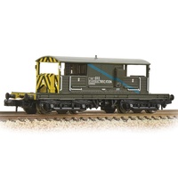 Graham Farish N SR 25T 'Queen Mary' Brake Van BR Departmental Olive Green
