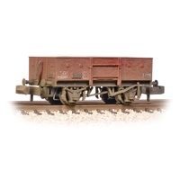 Graham Farish N LNER 13T Steel Open With Chain Pockets BR Bauxite (Late) - Weathered