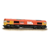 Bachmann N Class 66/7 66783 'The Flying Dustman' GBRf Biffa Red