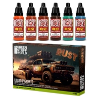 Green Stuff World Rust Liquid Pigments Set