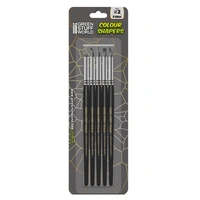 Green Stuff World Clay Shapers - Color Shapers Size 2 - Black Firm