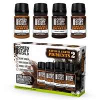 Green Stuff World Natural Earth Pigments Set No.2