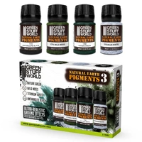 Green Stuff World Natural Earth Pigments Set No.3