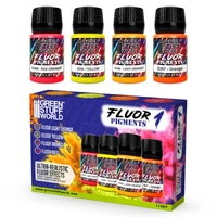 Green Stuff World Fluor Pigments Set No.1