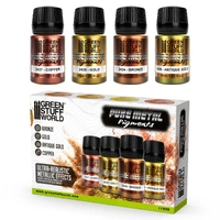Green Stuff World Metallic Pigments Set