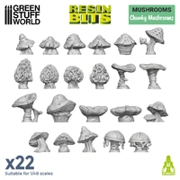Green Stuff World Chunky Mushrooms 1:48