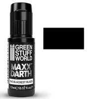 Green Stuff World Maxx Darth Black Acrylic Paint 17ml