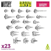 GREEN STUFF WORLD 3D printed set - Gunfire Effect