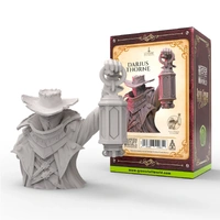 Green Stuff World Claymore Miniatures - Darius Thorne - Resin Bust