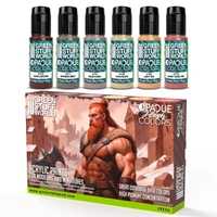 Green Stuff World Flesh Colours Opaque Paint Set