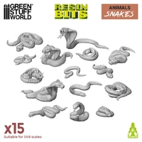 Green Stuff World Snakes 1:48-1:35