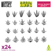 Green Stuff World Pistol Muzzle Flash 1:48