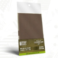Green Stuff World Miniature Camouflage Nets Khaki 1:35