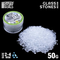 Green Stuff World Crushed Glass Stones 2-4mm