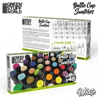 Green Stuff World White Bottle Cap Swatches