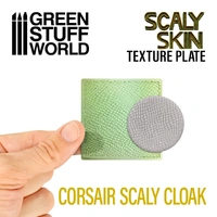 Green Stuff World Texture Plate - Corsair Scaly Cloak