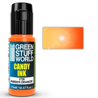 Green Stuff World Candy Ink - Amber Orange - 17ml Acrylic Paint