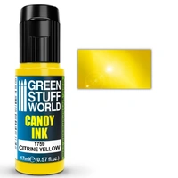 Green Stuff World Candy Ink - Citrine Yellow - 17ml Acrylic Paint