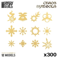 Green Stuff World Chaos Symbols and Runes