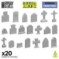 Green Stuff World Gravestones 1:48-1:35