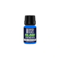 Green Stuff World Space Blue Glow in the Dark Pigments 30ml
