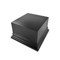 Green Stuff World Square Top Display Plinth 8x8 cm - Black