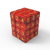 Green Stuff World 36X D6 12mm Dice - Dark Red