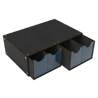 Green Stuff World Stackable Hobby Drawer Rack w/ 4 Verticle Drawers and Magnets