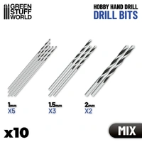 Green Stuff World Drill Bits Set (10)