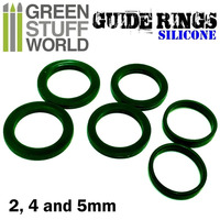 GREEN STUFF WORLD Silicone Guide Rings for Rolling Pin