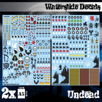 Green Stuff World Waterslide Decal Sheet - Undead